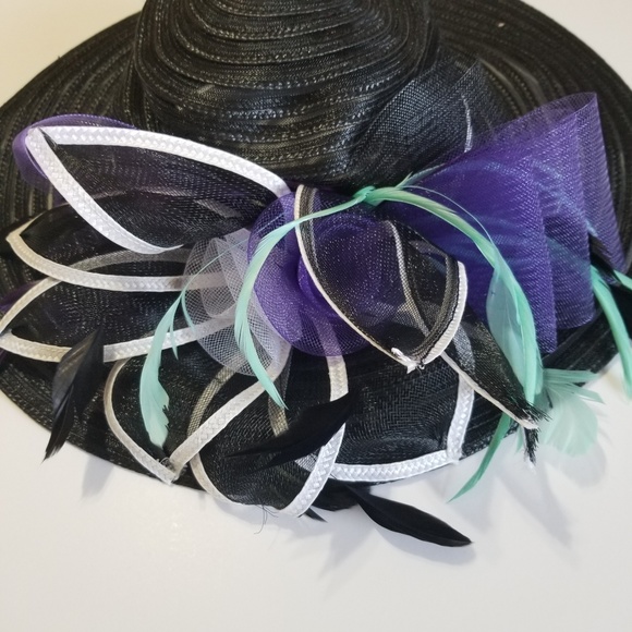 NWT August Hats Women\'s Adjustable Black Sun Hat main image 4